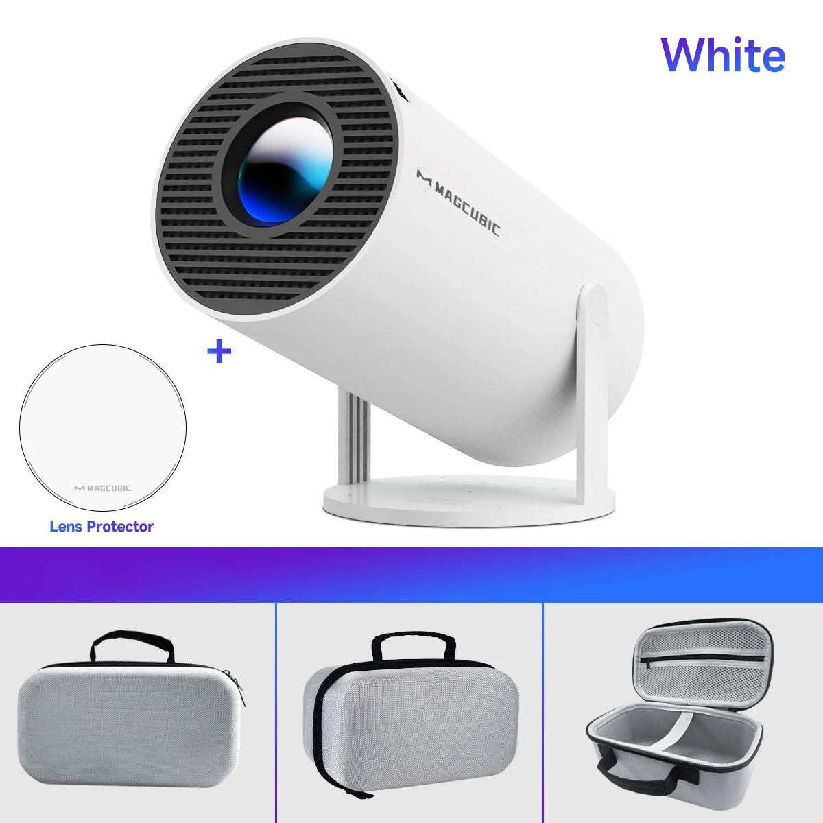 Magcubic HY300 Pro 4K Projector – Android 11, WiFi6, BT5.0, 260 ANSI, 1080P
